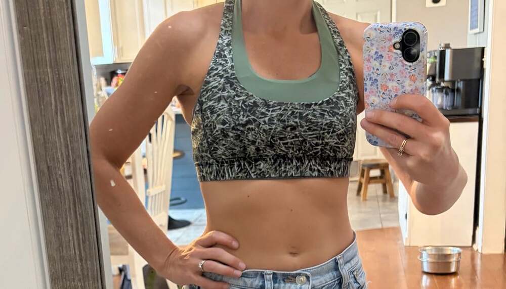Lululemon Energy sports Bra Size Green Camo Print